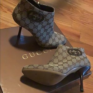 Gucci booties only worn once